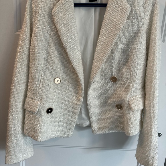 Tweed Rachel Zoe Blazer Small - Picture 2 of 4
